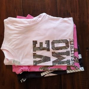 3 Realtree fitted tees (bundle)